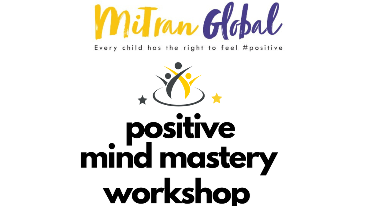 Positive Mind Mastery workshop to be held on January 4 and 5